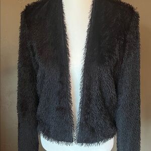 Kardashian Kollection Eyelash Fringe Jacket